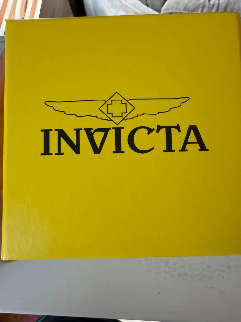 Invicta Two-Tone Silver & Gold Watch with Green Dial